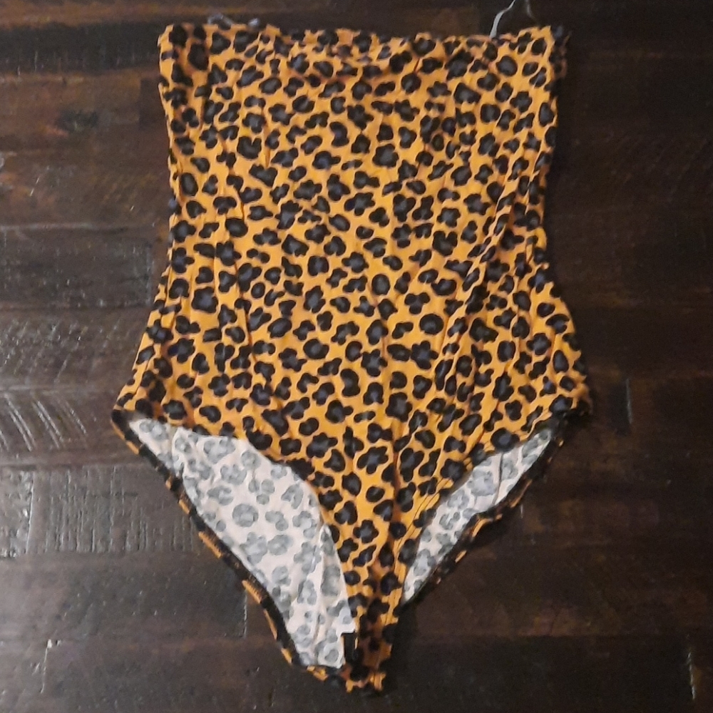 Leopard bodysuit